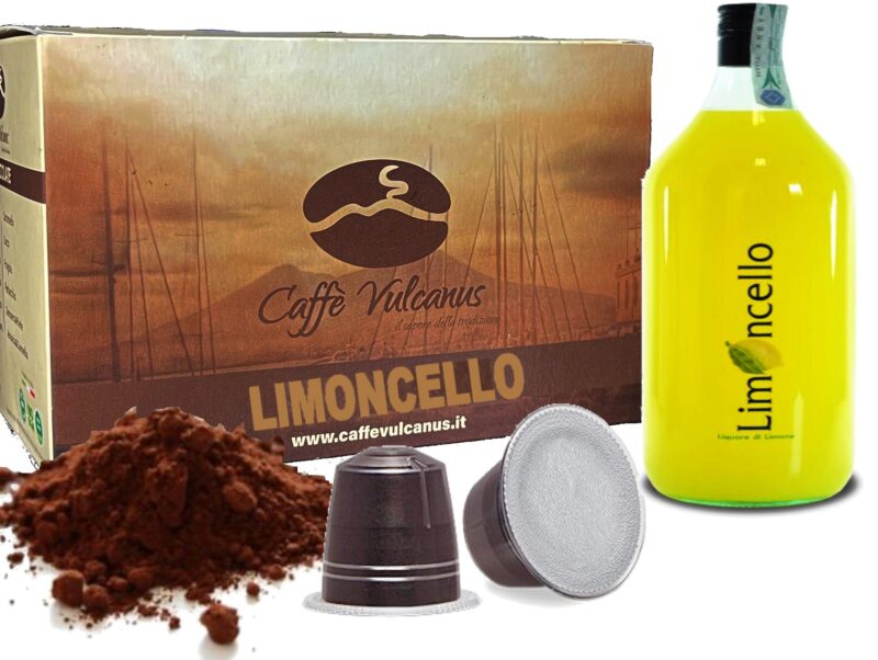 Capsule compatibili Nespresso* - caffè aromatizzato al LIMONCELLO